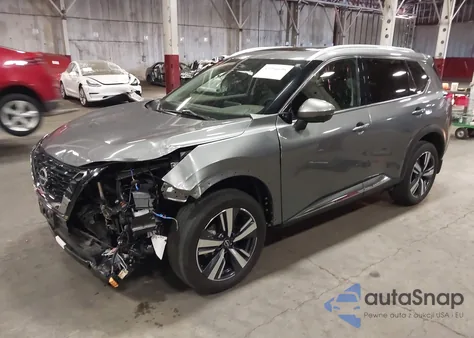 2023 Nissan Rogue Sl Intelligent Awd from USA, damaged, VIN 5N1BT3CB8PC751835